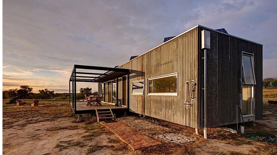 Image showcasing Modscape: A Tiny Self-Sufficient Cabin in Rural Australia